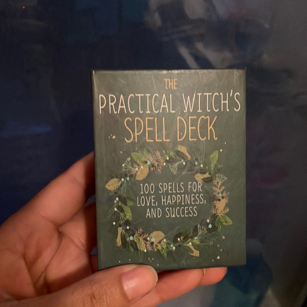 Practical Witches Spell Deck. 100 Spells for Love , Happiness and Success. Used.